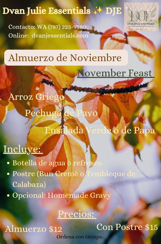 Almuerzo November Feast