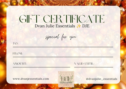 DJE Gift Certificate