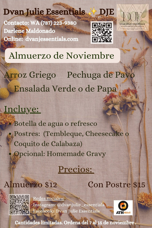 Almuerzo de Noviembre